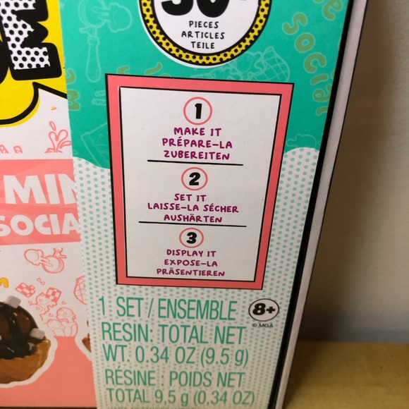 MGA's Mini Verse Make it Mini Ice Cream Social Set New in Box Gift - Picture 2 of 8